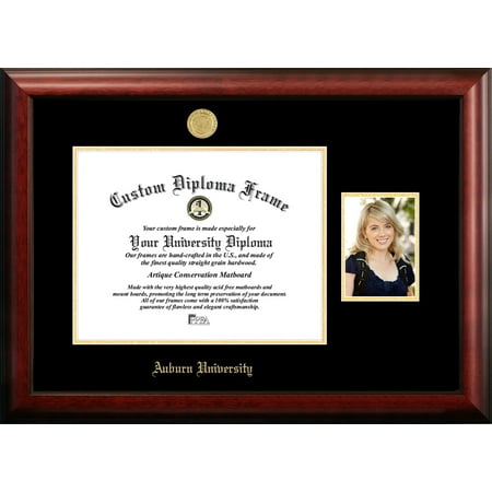 Campus Images Auburn University 17w x 13h Blue and Orange Diploma Frame